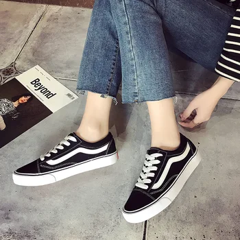 

Men Vulcanized shoes Unisex Casual Shoes Woman Sneakers Lace up Canvas Shoes Women Flats Skateboard Footwear chaussures femme