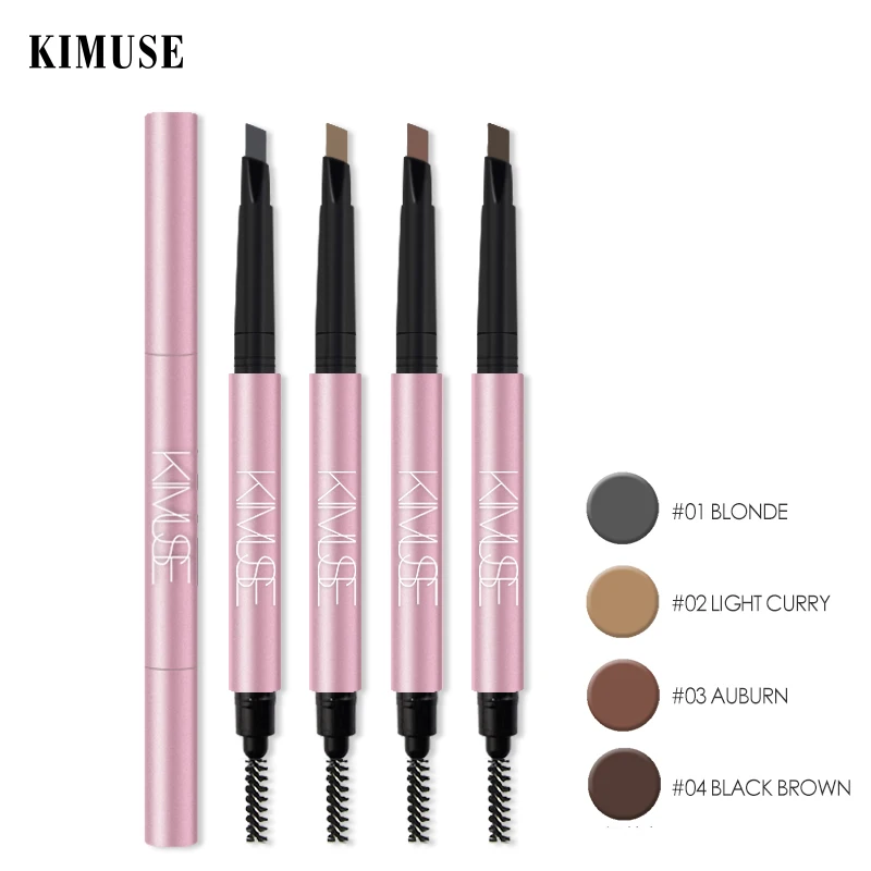 Карандаш для бровей KIMUSE водостойкая косметика татуажа черного и коричневого