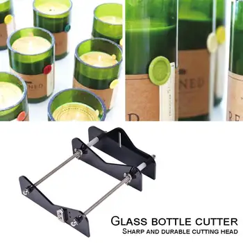 

Professional Glass Bottle Cutter Round Bottle Cutting Machine Safety DIY Cutting Tool for Wine Beer Bottles Mason Jars