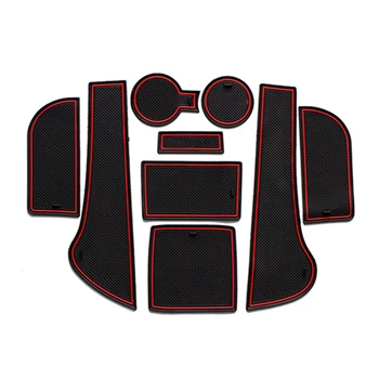 

Car Door Groove Mat For VW Volkswagen Sagitar 2012 2013 2014 Gate Slot Mat Rubber Anti-Slip Mat