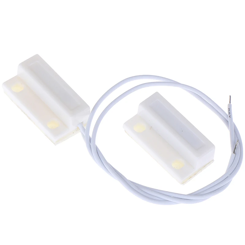 0.5A 100V 10W ABS High Sensitive Switch Door Window Contact Magnetic Reed Sensor Switch Dropshipping