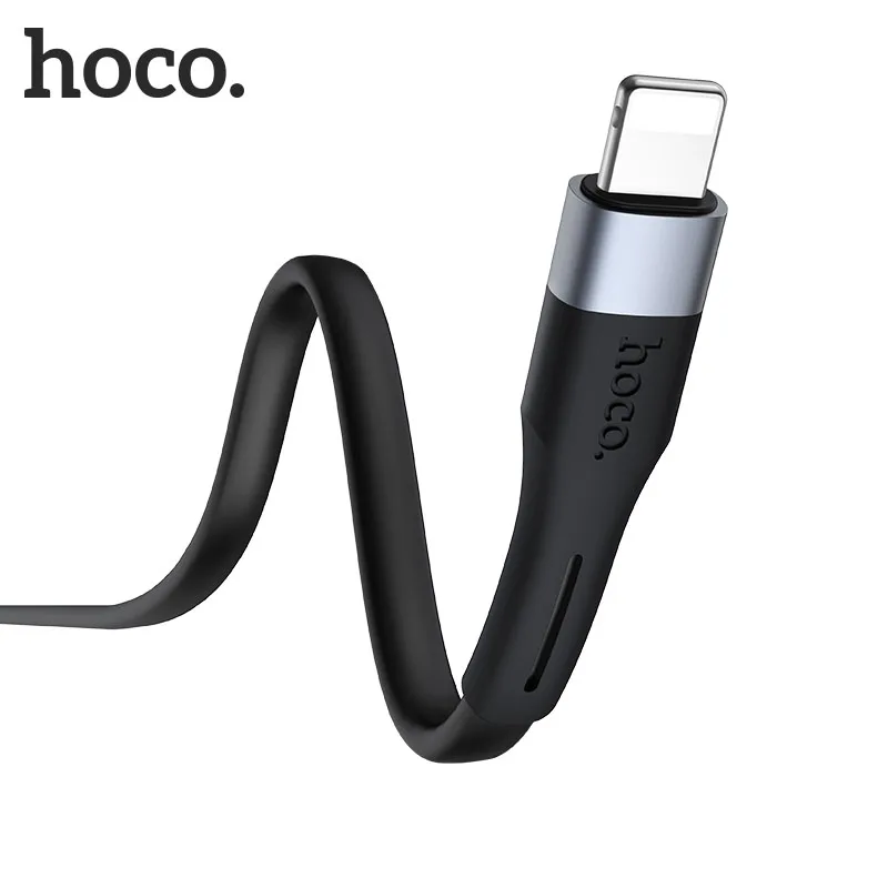 USB кабель HOCO X34 для iPhone 11 X Xs Max 2 4 А быстрая зарядка передачи данных 8 7 6Plus шнур