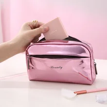 Cheap bag organizer Fashion PU Leather Cosmetic Storage Bags 2020 New Women Make Up Pouch Wash Toiletry Bag Travel bolso mujer Cheap bag organizer Fashion PU Leather Cosmetic Storage Bags 2020 New Women Make Up Pouch Wash Toiletry Bag Travel bolso mujer