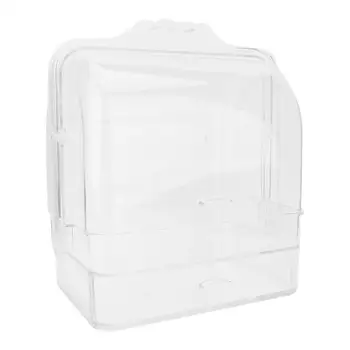 

Make Up Tool Set Portable Transparent Large Capacity Makeup Organizer Cosmetic Storage Box Dustproof Jewelry Container Drawer