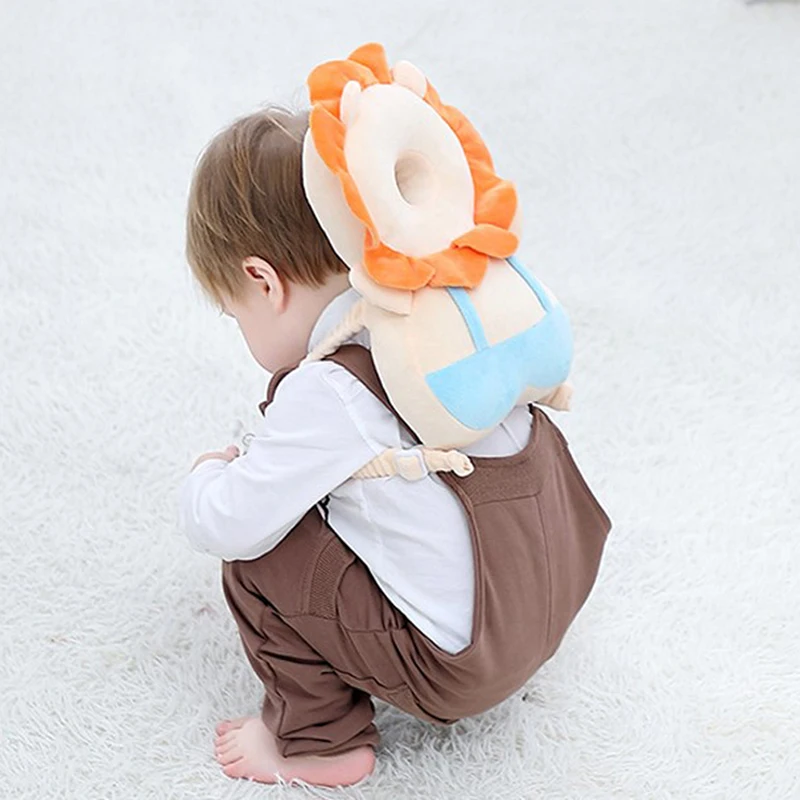 cooling mattress topper Baby Pillow Head Protection Pad Angel Wings Protect Neck Drop Resistance Cushion Toddler Head Back Protector Safety Pad Bedding