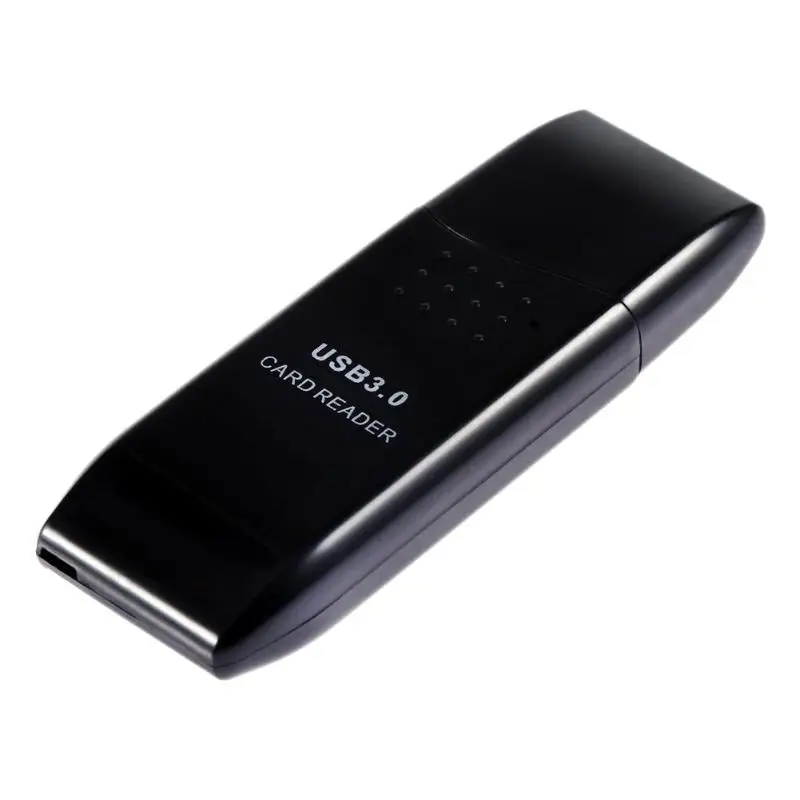 Мини Портативный USB3.0 порт высокоскоростной 2 в 1 SDXC+ TF кардридер