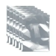 100 шт антистатическая защитная сумка, плоский открытый верх, 5," x 7,9"