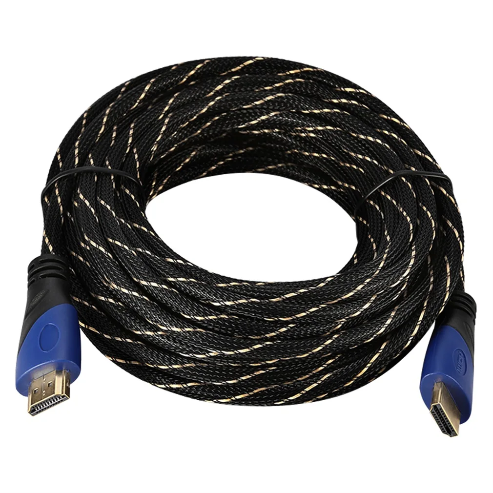 LESHP сине-черный 2/3/10 м Прочный Портативный Высокоскоростной HDMI кабель с Ethernet поддерживает 3D& Реверсивный звуковой канал