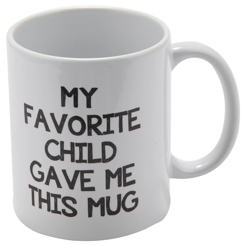 Funny Christmas Gifts My Favourite Child Gave Me This Mug Best Dad and Mum Mug