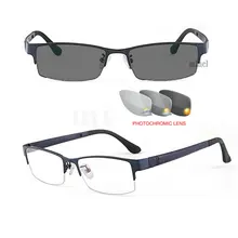 Модные очки переходные фотохромные солнцезащитные очки для чтения очки для мужчин для женщин очки с диоптриями FML