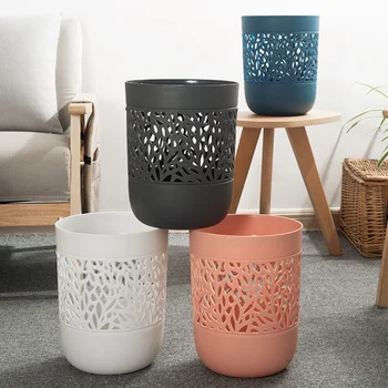 

1pc Durable Simple Lightweight Practical Multifunctional Trash Can