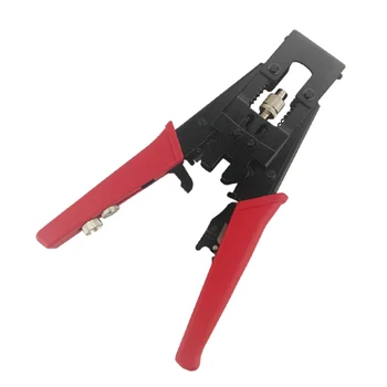 

Adjustable Coax Compression Connector Crimping Tool Wire Cutter For RG58 RG59 RG6 Waterproof Connector F BNC RCA