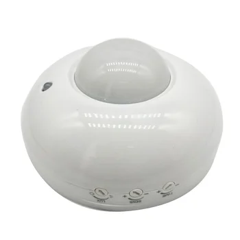 

High Sensitivity Light Switch Surface Mount Adjustable PIR Motion Sensor Home Ceiling Detector 360 Degree Practical Time Delay