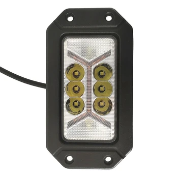 

Universal LED Car Lights 40W Rectangular Car Lights Fog Lights Work Lights with White Ambient Light