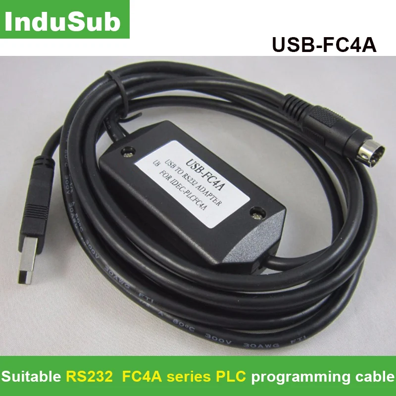 

USB-FC4A PLC Programming Cable USB-Microsmat USBFC4A Download Cable