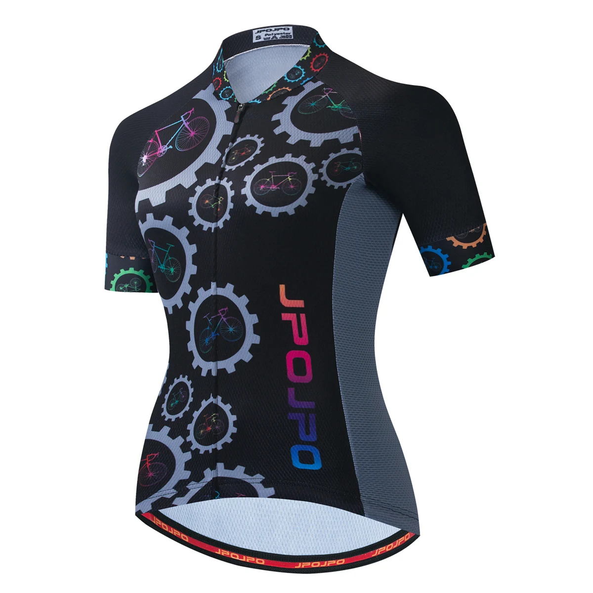 thumbnail image 1 of Maillot de ciclismo Pro Team para mujer, maillot de ciclismo para mujer, chaquetas de bicicleta para mujer 2021, ropa de ciclismo de manga corta, secado rápido, transpirable, tallas S-3XL, 1 of 5