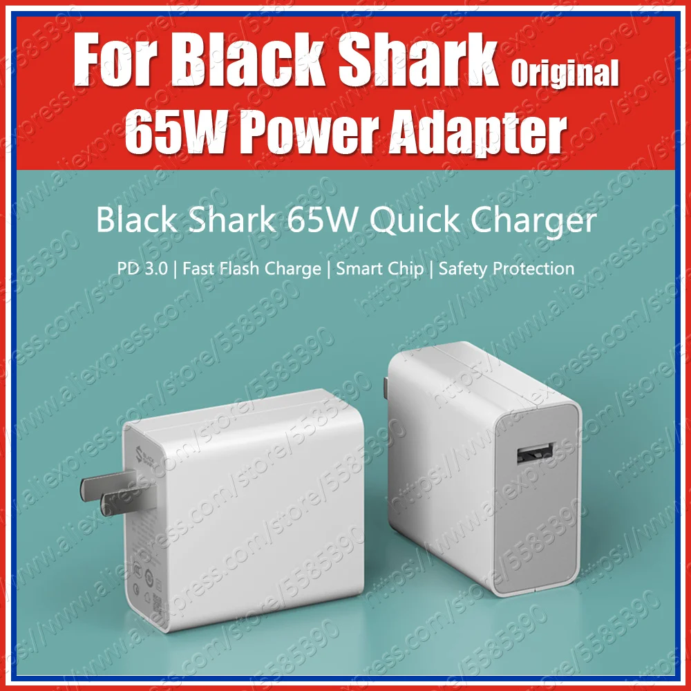 MDY-11-EB 6A кабель QC4 PD3.0 Black Shark 65 Вт Hyper Charger 4 Pro 3S 3 2 дорожный адаптер питания EU UK |