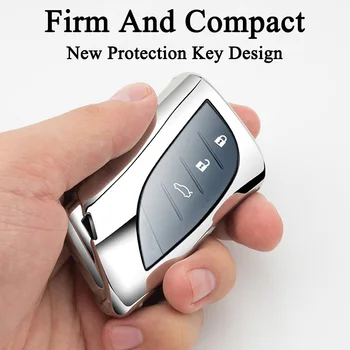 

TPU Car Key Wallets For Lexus ES200 ES260 ES300H ES350 US200 US260h UX200 UX250h 2018 2019 Car Key Case Bag Remote fob Auto Part