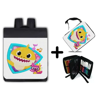 

PACK BACKPACK AND CASE BABY SHARK DANCE school material