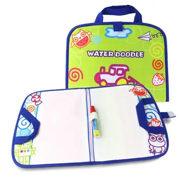 

Portable Magic Water Drawing Book Reusable Coloring Book Doodle Magic Pen Cartoon Painting Toys Drawing Board For Kids Education