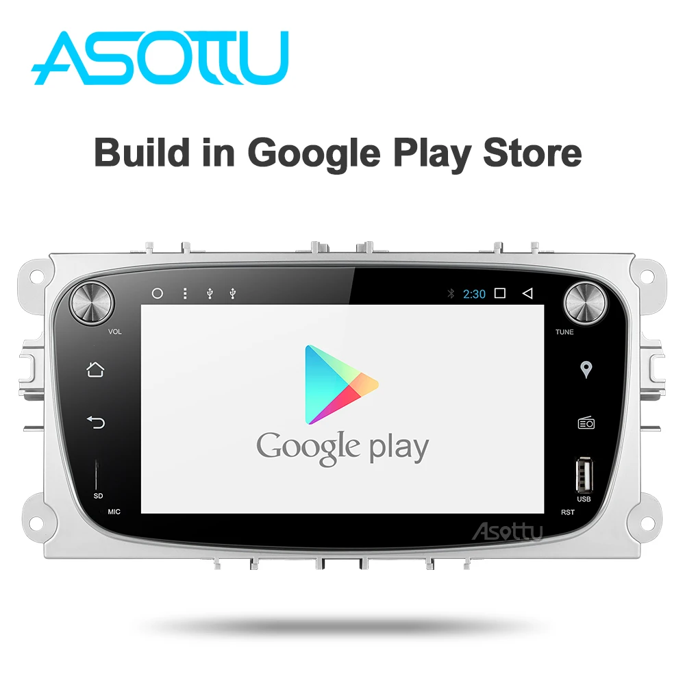 Asottu FO601 Android 9,0 PX6 автомобильный DVD для Ford Mondeo C-max focus galaxy S-max автомобильный dvd gps Радио Видео плеер в тире dvd