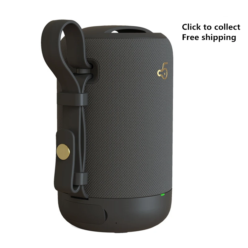 

Portable Bluetooth Speaker Car Outdoor Waterproof Wireless Amplifier Stereo Music 3D Surround Sound Support FM TF Card Aux Input