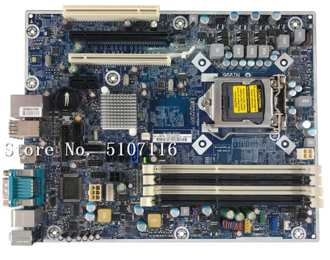 

High quality desktop motherboard for Z200 SFF 8100 MS-7557 599169-001 599369-001 will test before shipping