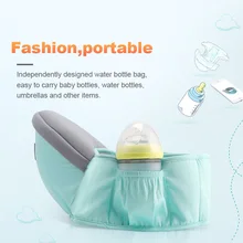 Portabebés con taburete de cintura para niños, andadores, cinturón de seguridad ajustable, mochila