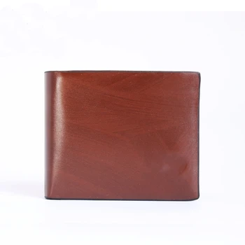 

113#Mens business casual Wallet Fine Bifold Brown PU Leather Money Clutches Purse Quality Black Designer Wallet For Men