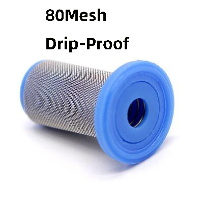 80Mesh Drip-proof 50 сетки/80 сетки защиты растений сельского хозяйства распылитель сопла фильтр пестицидов распылитель сопла фильтр капельная защита Fiilter - Цвет: 80Mesh Drip-proof