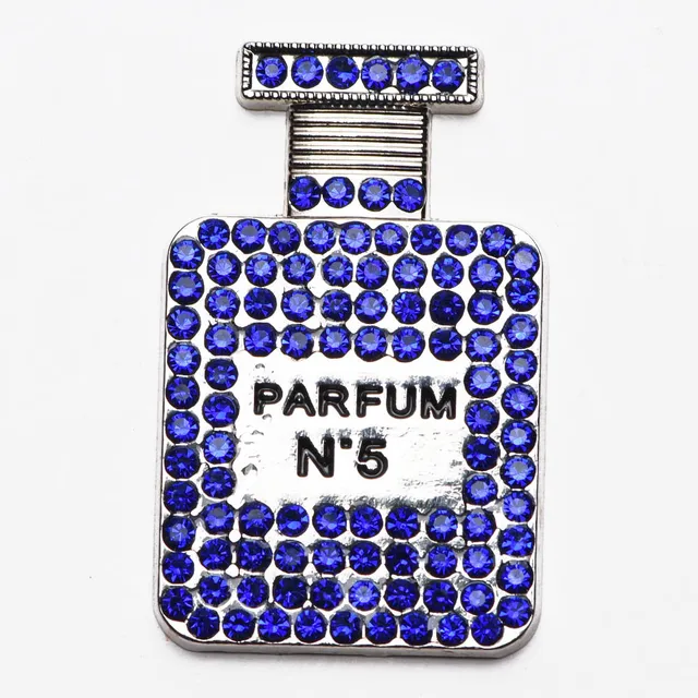 1 Pcs Metal Croc Shoes Charms Pink Women Bags Decoration Black Formal Hat Lady Bracelet Accessories Perfume Bottle Girl Gidt b8195