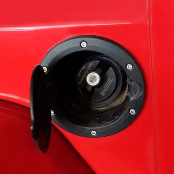 

Fuel Filler Door Cover Gas Cap Exterior Accessories 2-Door Wrangler For 2007-2018 4-Door Jeep Rubicon JK I4M6