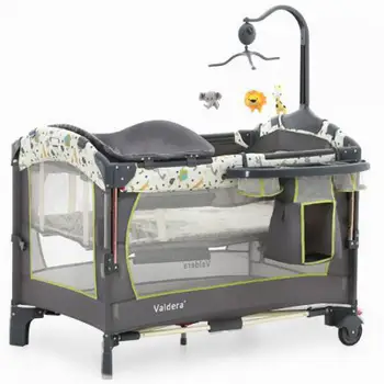 

Portable Foldable Baby Bed Multifunctional Stitching Bed Neonatal Shaking Bed Baby Folding Bed