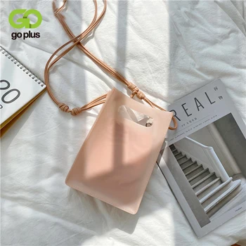 

GOPLUS 2020 New Women's Transparent Bag Candy Color Small Flap Chic Shoulder Messenger Jelly Handbag sac a main femme
