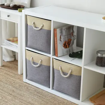 

1PC Folding Storage Basket Kid Toy Storage Box Portable Clothing Storage Case