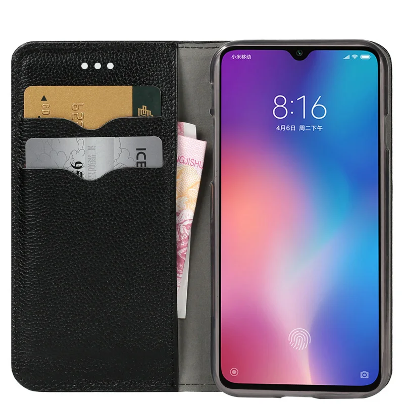 Флип Чехол Для Xiaomi mi 8 9se 9T A1 A2 A3 lite Max 3 mi x 2s 3 Y3 Poco F1 Litchi Зерна Чехол Для Red mi Примечание 4X5 6A 7A 8 Pro Чехол