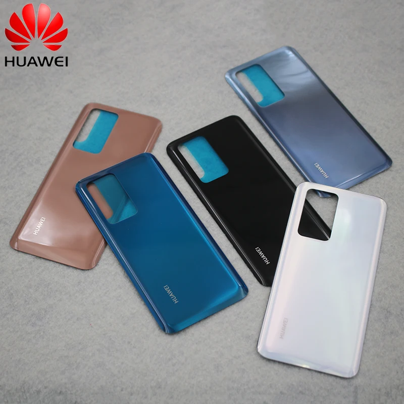 Оригинальный Huawei P40 Pro стекло крышка-чехол для телефона запасные части задняя