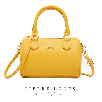 

Fashion PU Leather Handbags Women Pillow Bags Designer Messenger Bag Casual Female Shoulder Bag Ladies Totes Bolsos Purse Brown