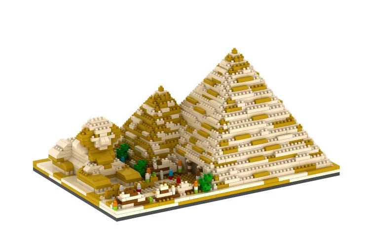 

Weili Yz059 Egypt Pyramid Architecture Series Model Small Particles of Diamond Building Blocks Assembled Toys Educational DIY