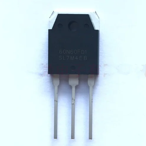 1pcs/Lot  SGT60N60FD1PN  60N60FD1   TO-3P 600V 60A 10pcs ffa60ua60dn f60ua60dn to 3p 60a 600v ultrafast recovery rectifier diode