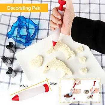 

Children's Sandwich Cutting Machine 18 Piece Set Cute Shaped Sandwich Bread Slicer DIY Baking Tools PI669