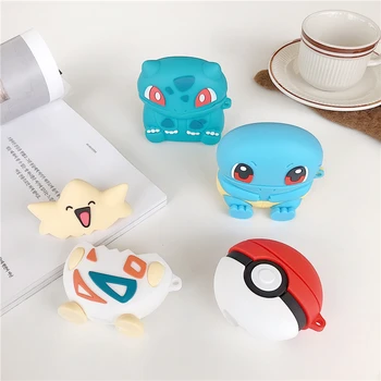 

For Huawei Freebuds 3 Case Pokemon Anime Squirtle Soft Earphone Cover Fundas For Freebuds Free Buds 3 Kawaii Soft Case YGK