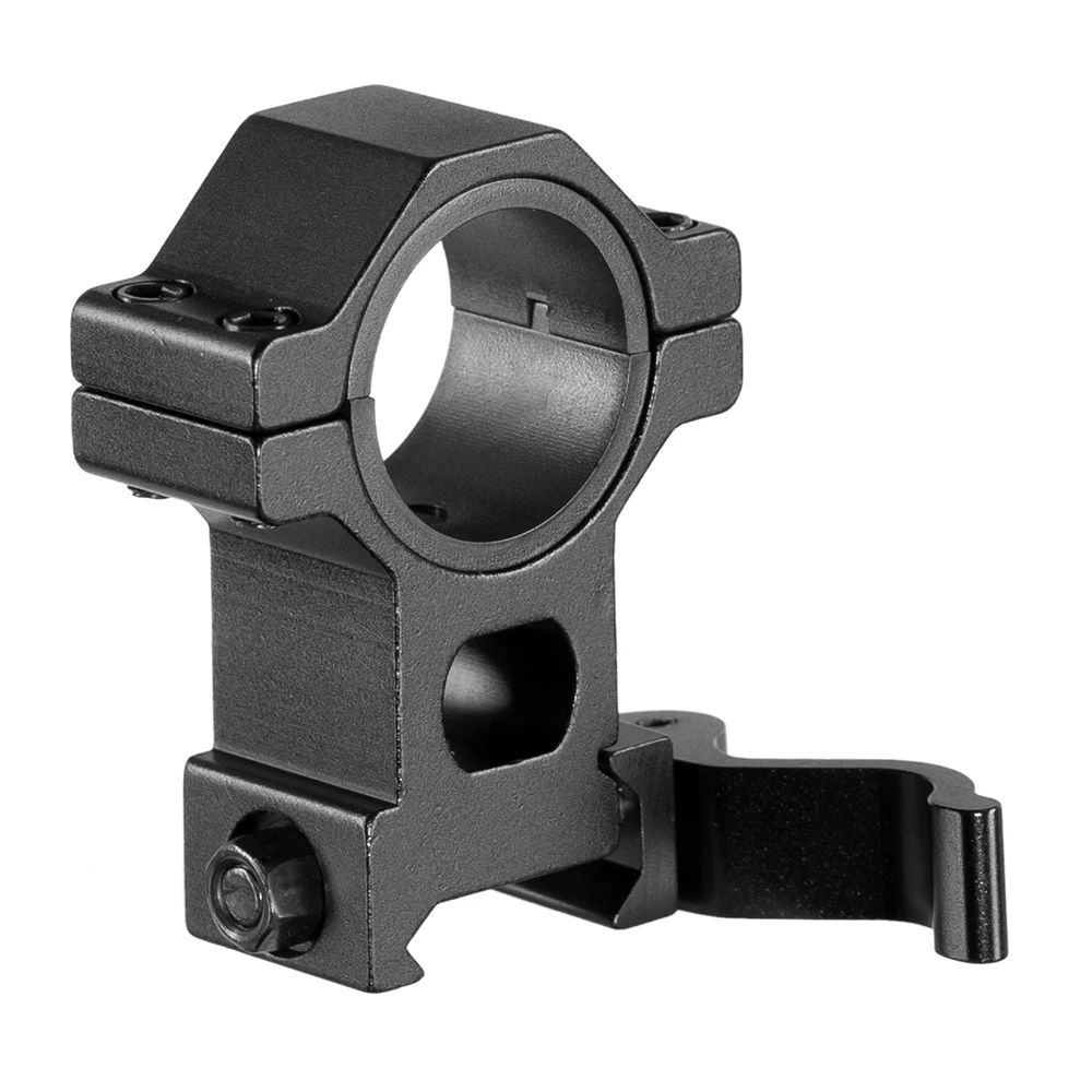 FIRE WOLF 1" 25.4 30 mm High Ring 20mm Picatinny Rail QD Quick Release Scope Mount Single Not A Pair