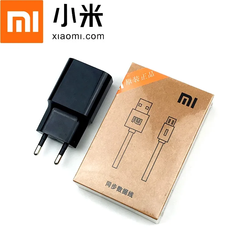 Оригинальное зарядное устройство Xiao mi 5 в 2a адаптер для настенного зарядного