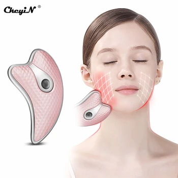 

Electric Facial Wrinkle Removal Plate Slimming Massager Electric Dolphin Neck Scraper Facial Skin Tighten&Lifting Body Guasha