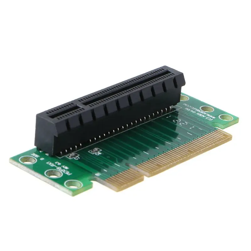 Плата адаптера PCI Express 8X переходная карта 90 градусов для 1U/2U компьютерный набор