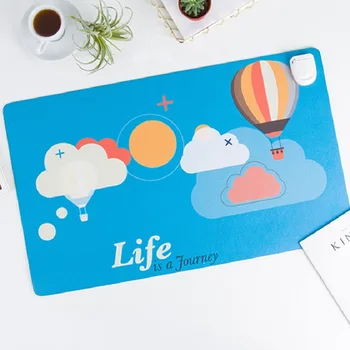 

Desktop Heating Pad Heating Table Mat Warm Hand Mouse Office Electric Heating Mat Winter Warmer