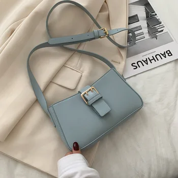 

Small Crossbody Bags for Women 2020 Mini Hand Bags Clutch Purses Fashion Shoulder Tote Pure Color Messenger Bag Dropshipping