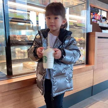 

2020 Kids White Duck Down Coat Kids Girls Boys Jacket 2020 Autumn Winter Jacket Baby Warm Hooded Outerwear Coat Girls Clothing