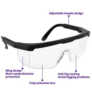 

Dust-Proof Protection Goggles for DLP SLA Light Curing 3D Printer Accessories Resin Splash-proof Protective Goggles Tool